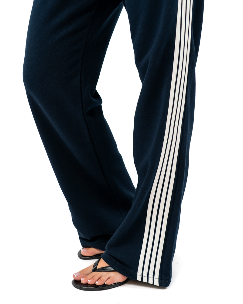 Stripe Track Pants Blue
