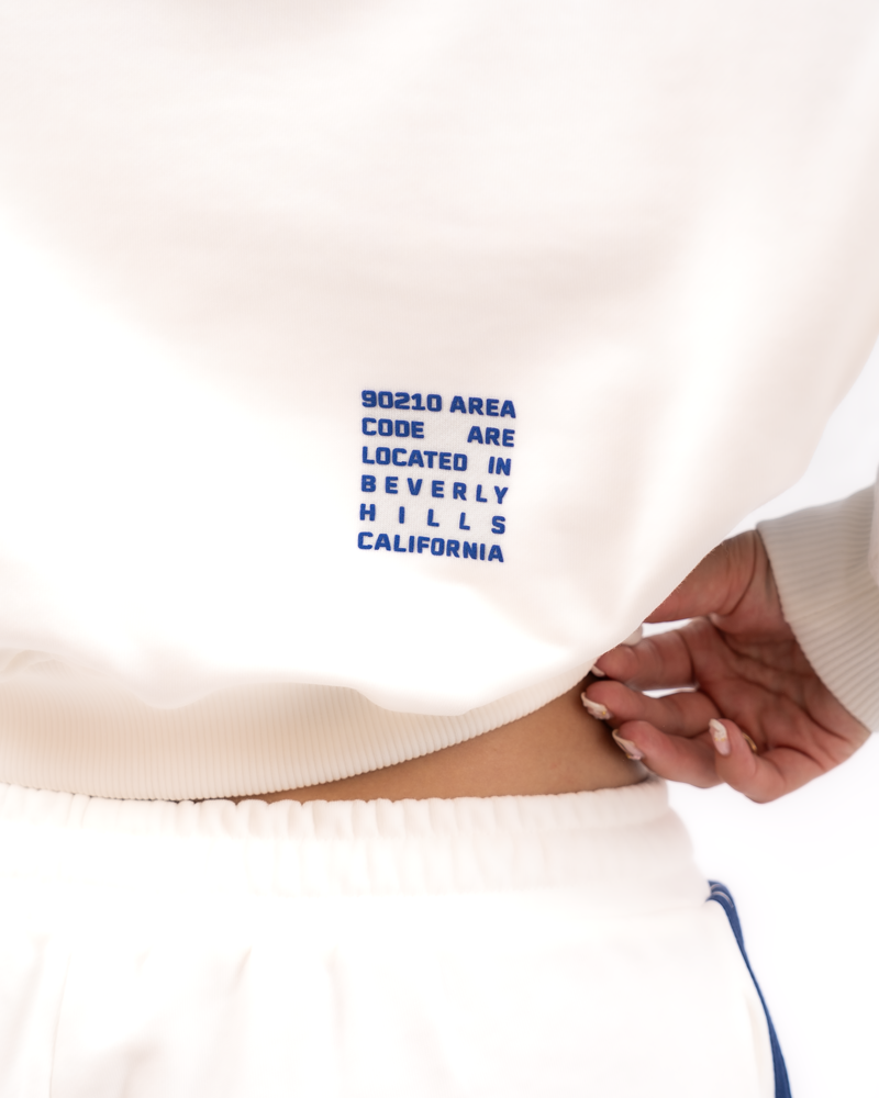 Stripe Track Vest Off White