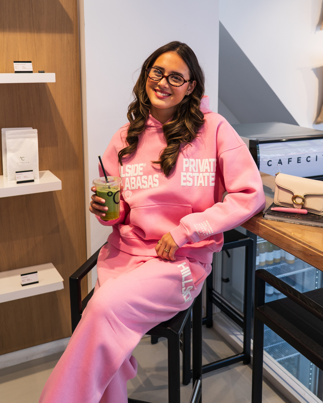 Calabasas Tracksuit Baby Pink
