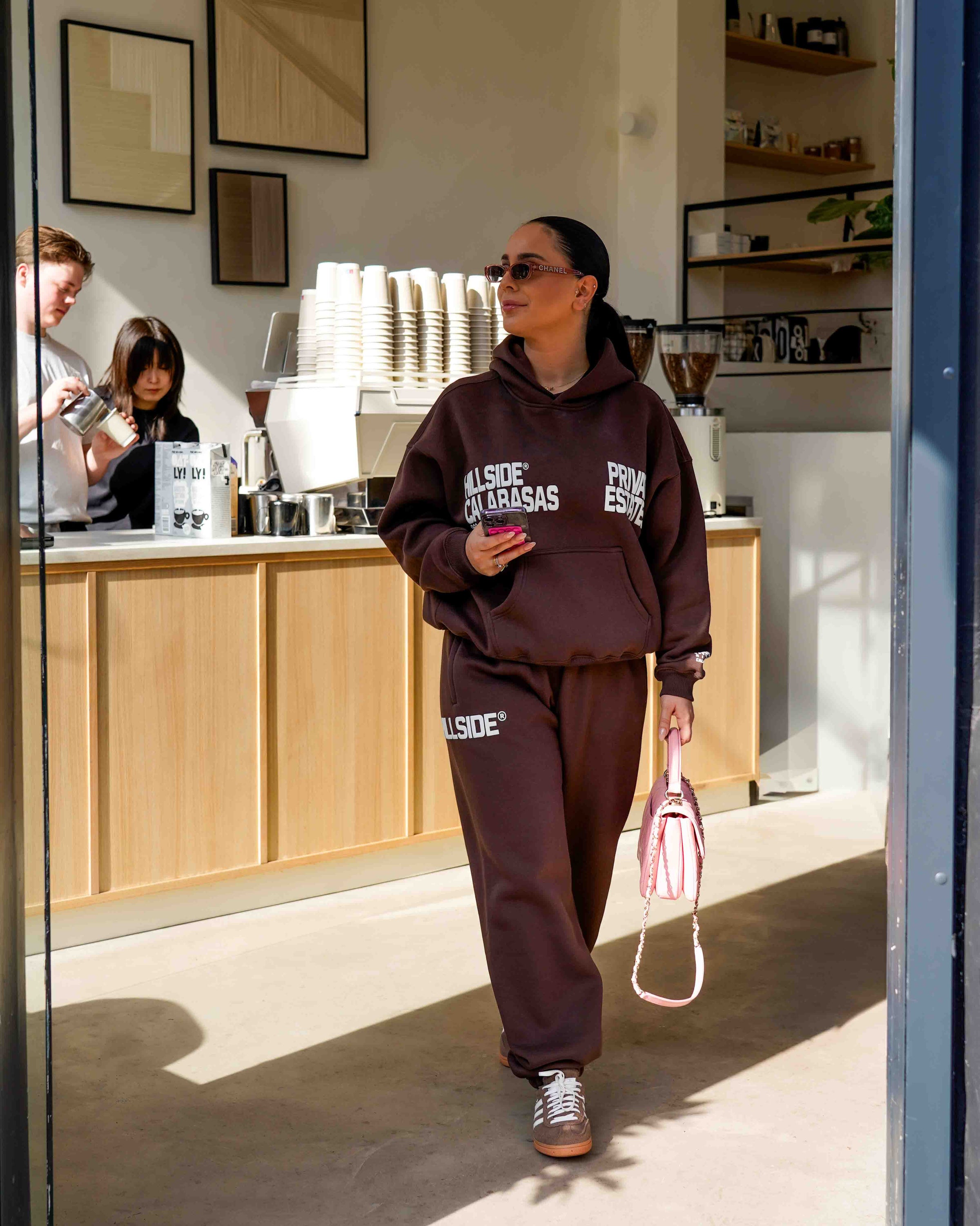 Calabasas Tracksuit Brown