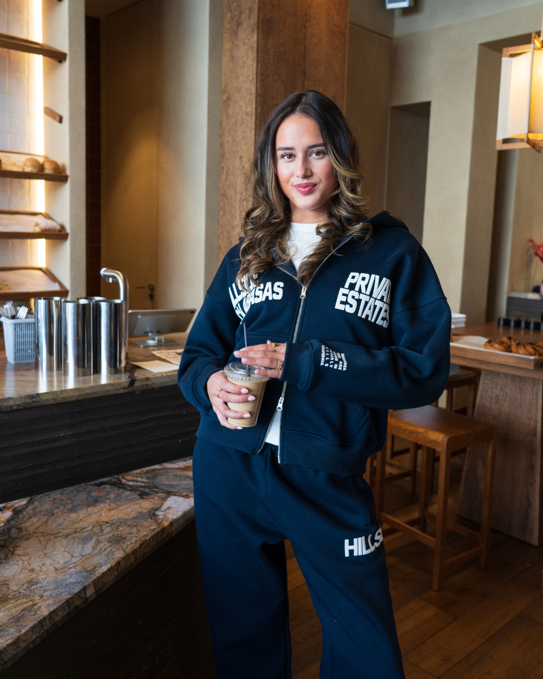 Calabasas Zip Tracksuit Navy