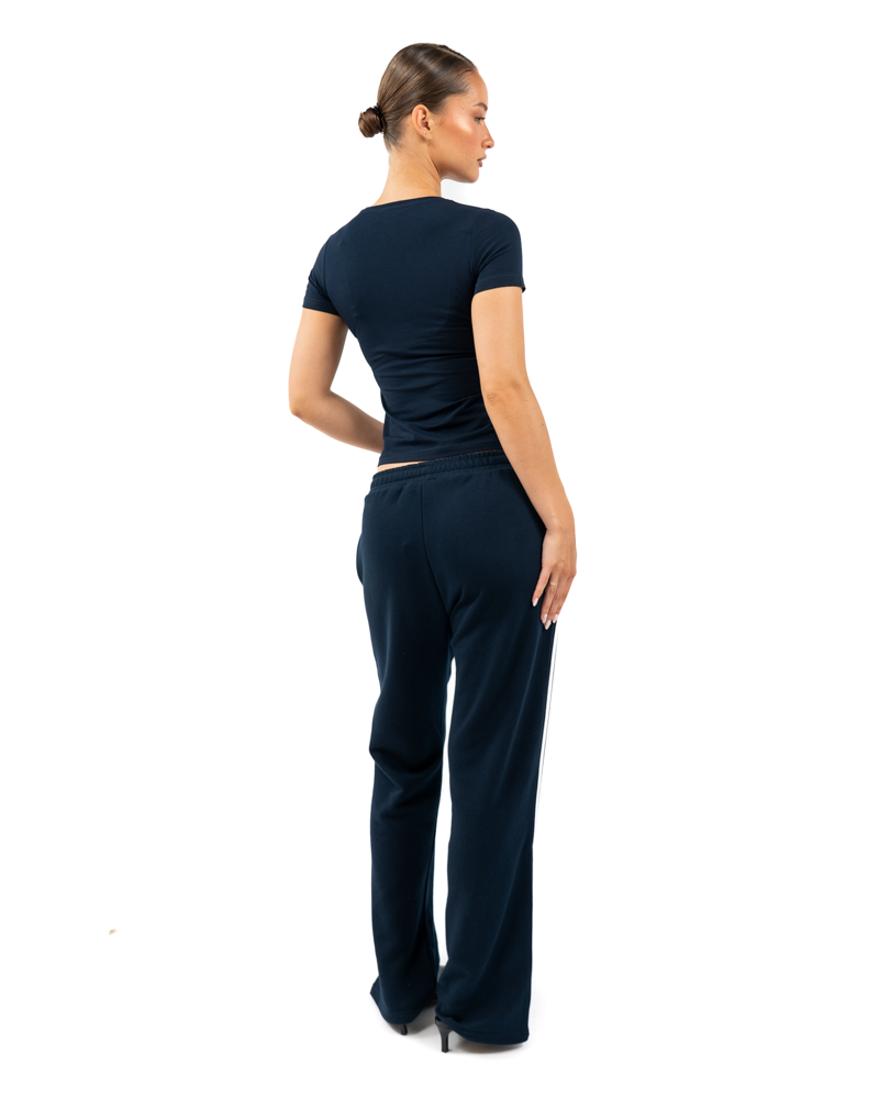 Stripe Track Pants Blue
