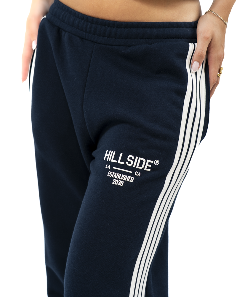 Stripe Track Pants Blue