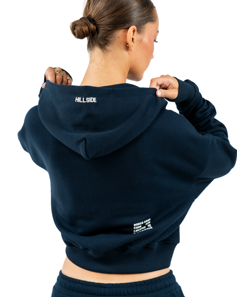 Stripe Track Vest Blue