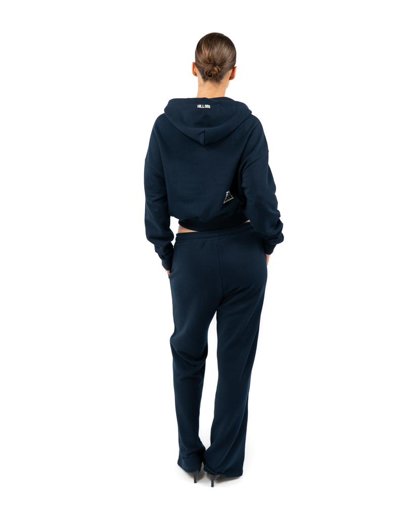 Stripe Track Vest Blue