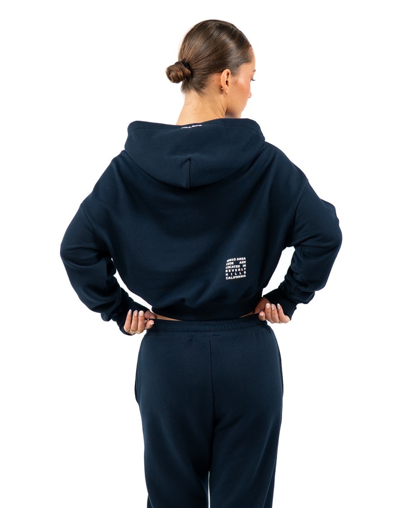 Stripe Track Vest Blue