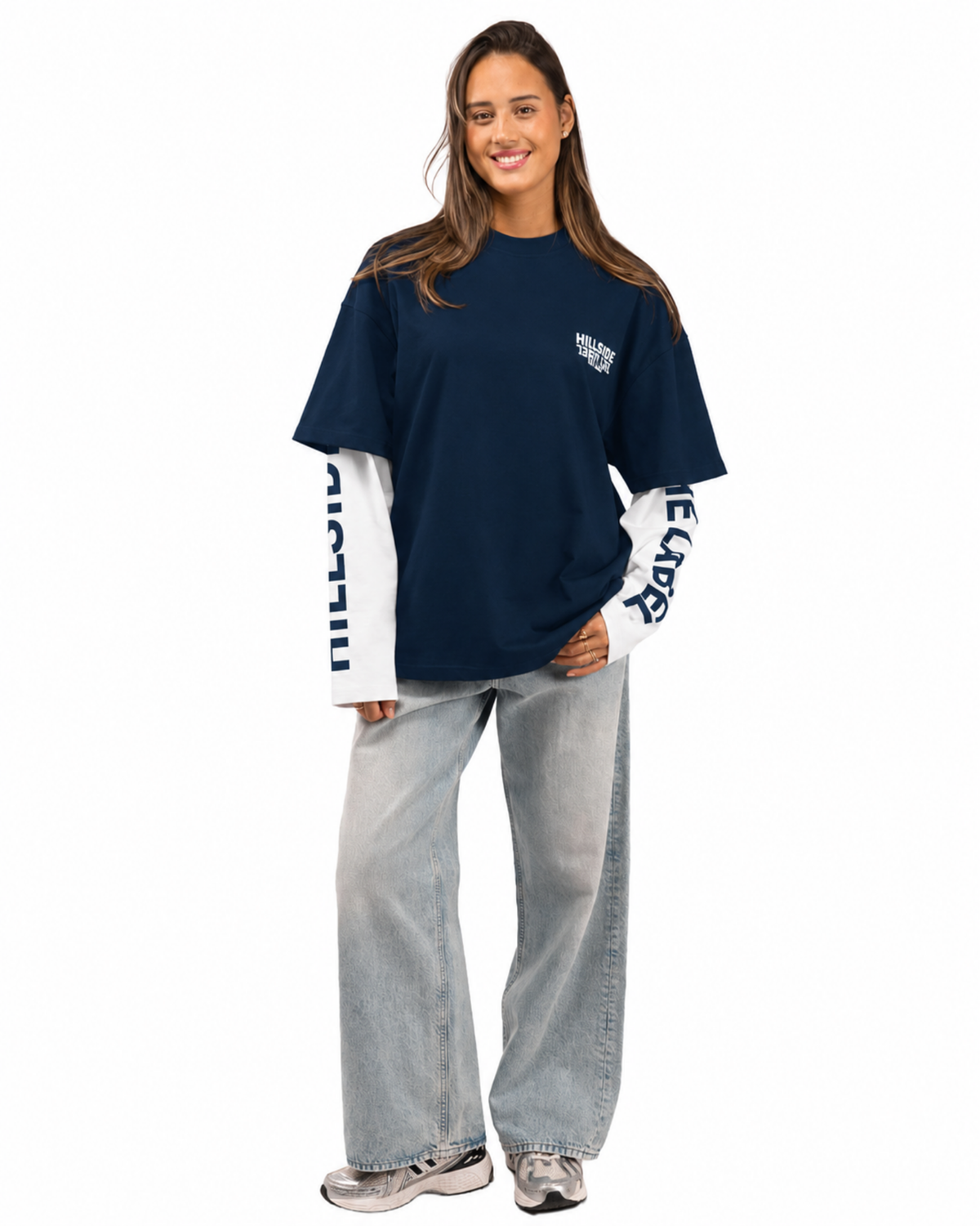 Worldwide Double Layered Longsleeve Navy Pre Order