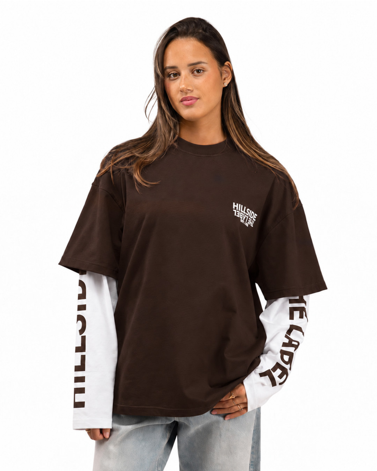 Worldwide Double Layered Longsleeve Brown Pre Order