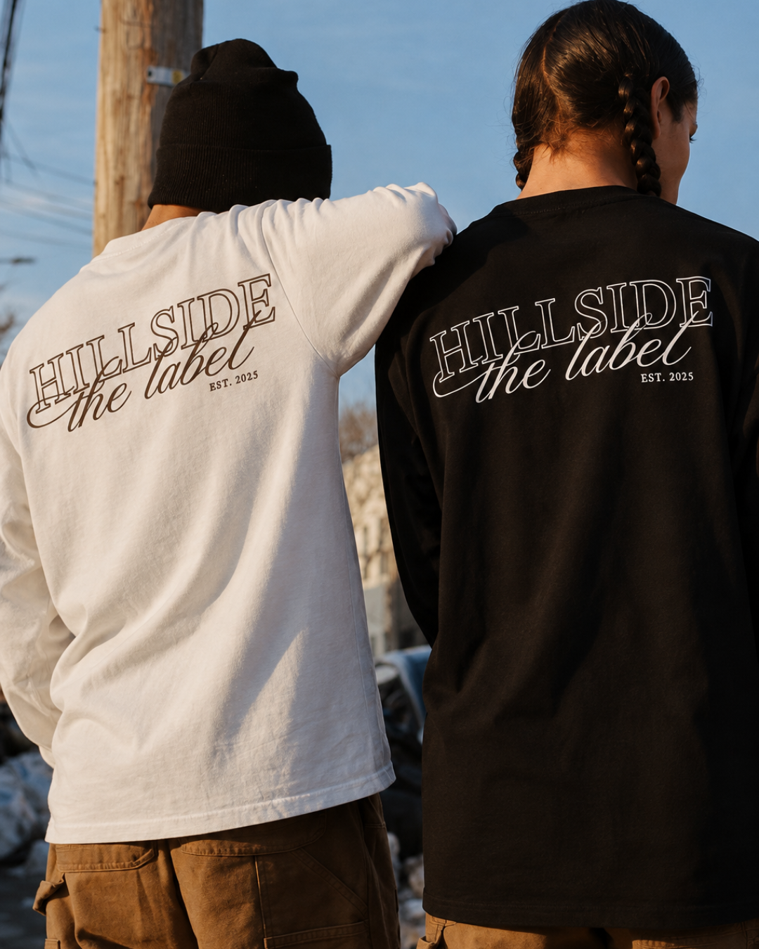 Open Cursive Longsleeve Off White