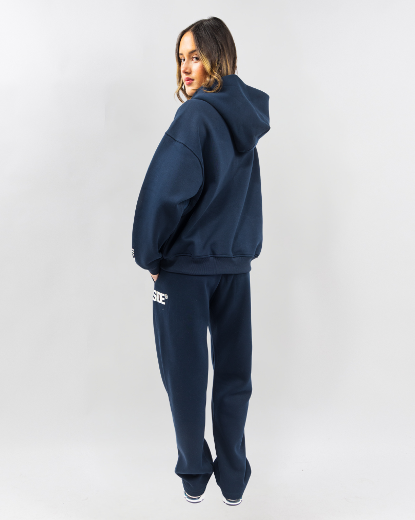 Calabasas Zip Tracksuit Navy