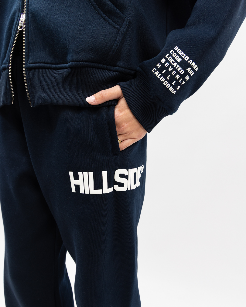 Calabasas Zip Tracksuit Navy