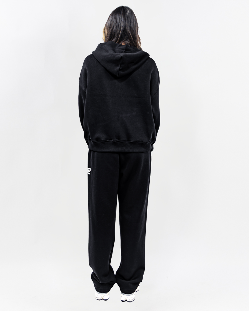 Calabasas Zip Tracksuit Black