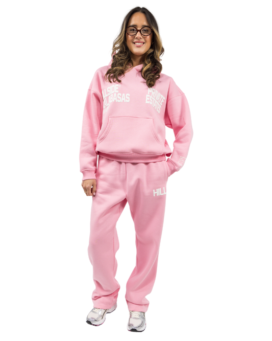 Calabasas Tracksuit Baby Pink