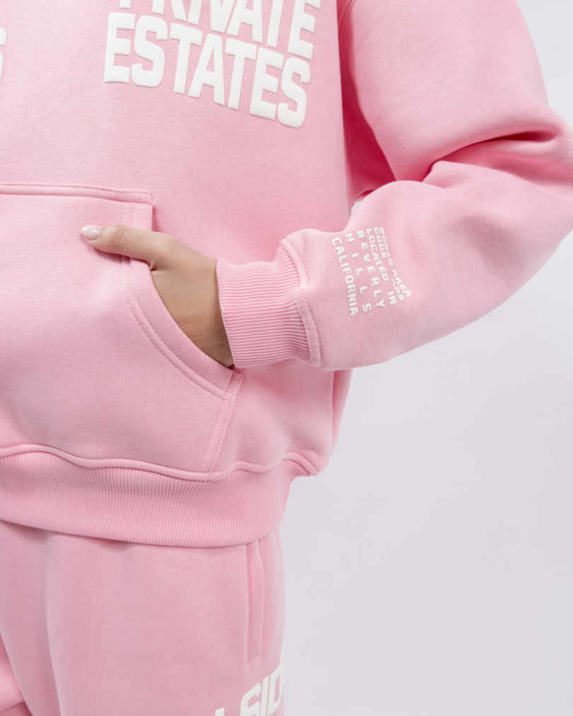 Calabasas Tracksuit Baby Pink