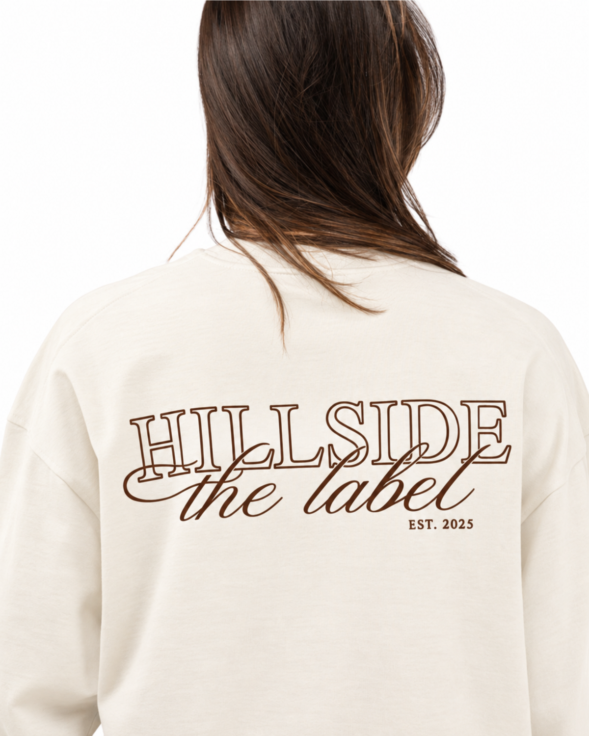 Open Cursive Longsleeve Off White