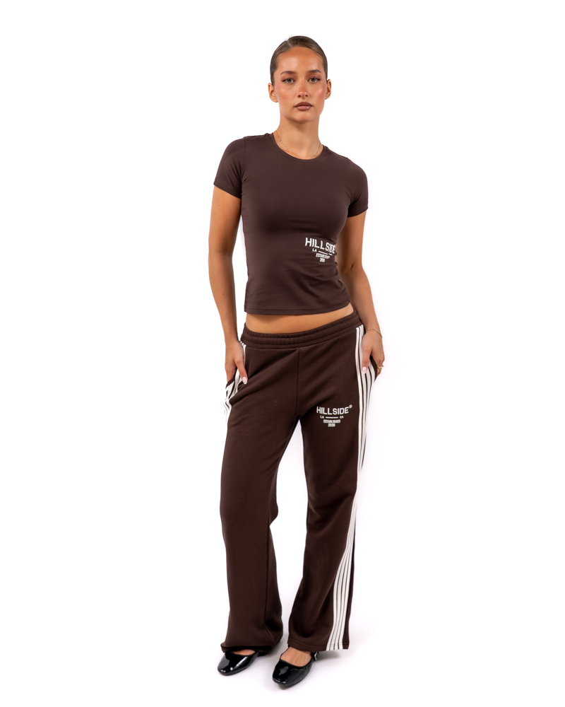 Cropped T-Shirt Brown