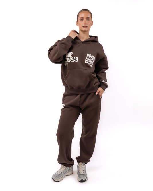 Calabasas Tracksuit Brown