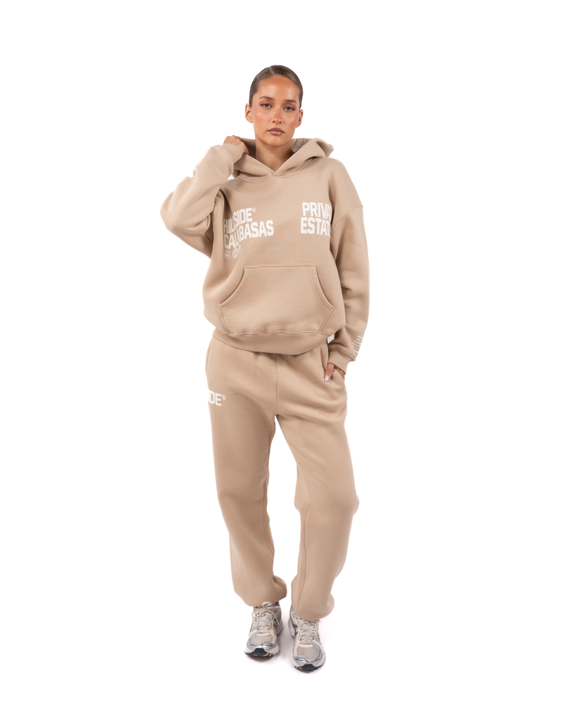 Calabasas Tracksuit Beige