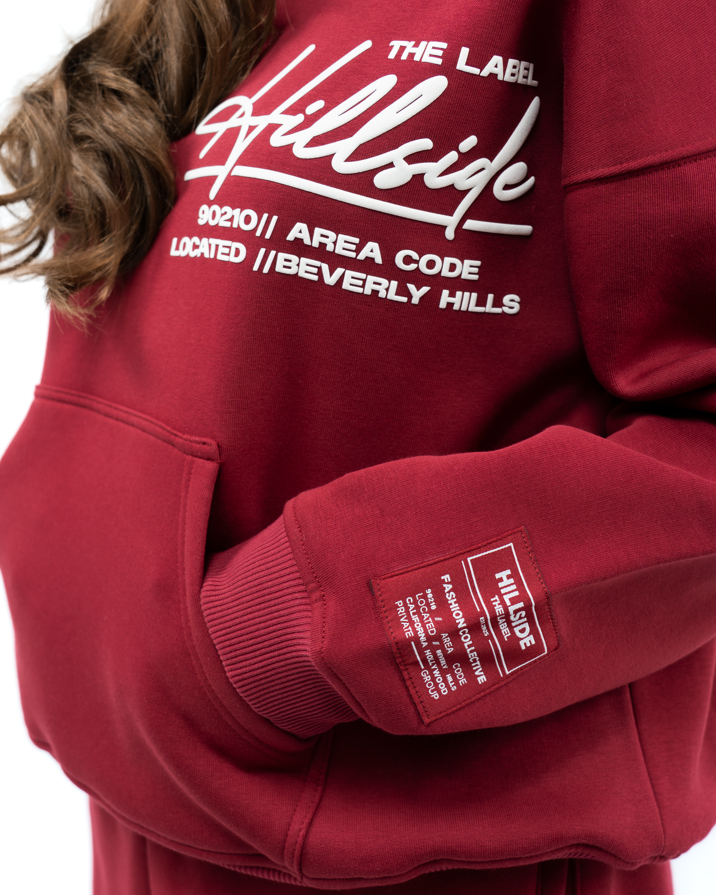 Beverly Hills Trainingspak Bordeaux