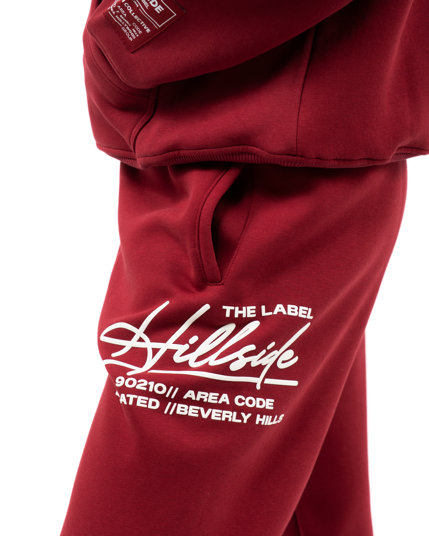 Beverly Hills Trainingspak Bordeaux