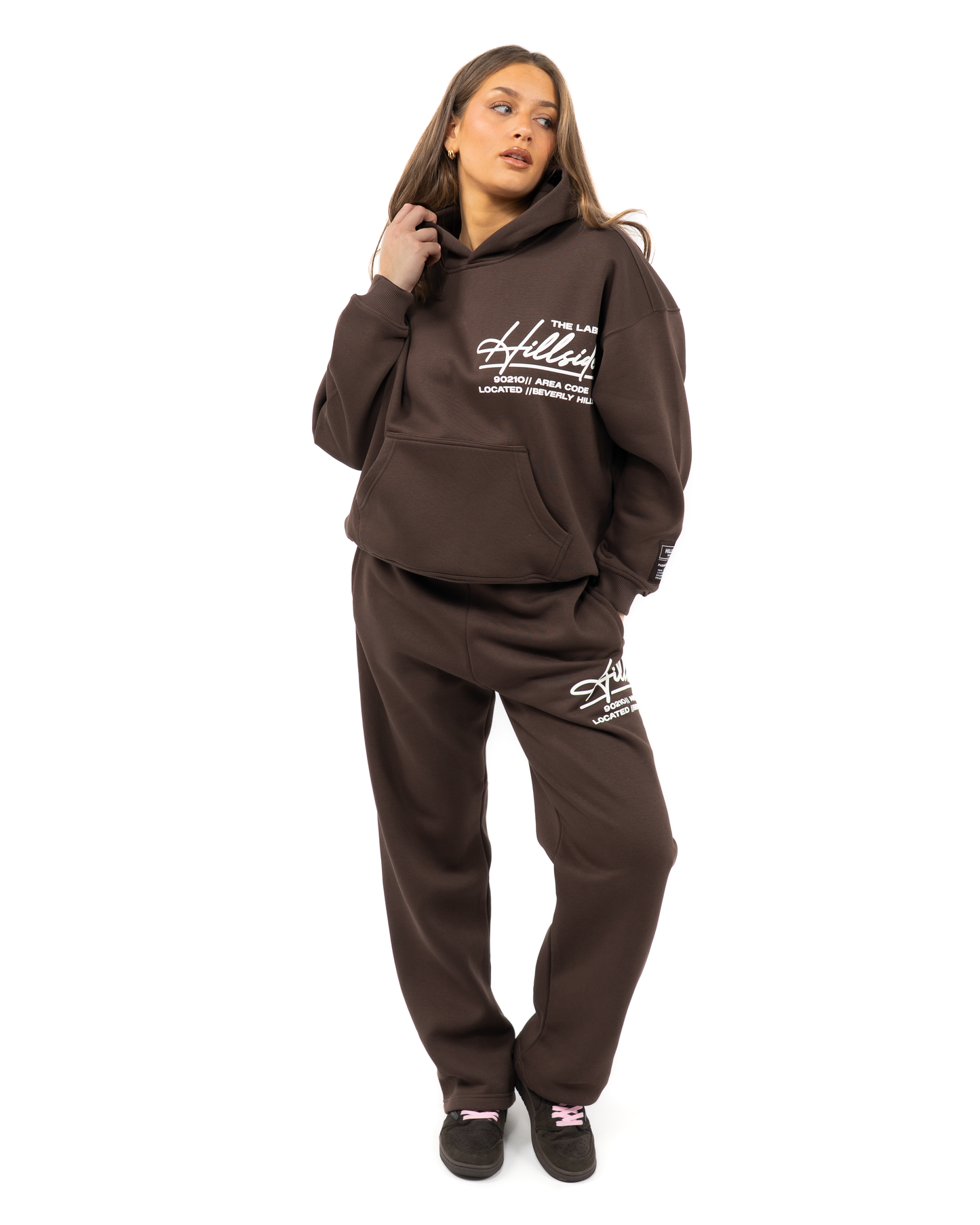 Beverly Hills Trainingspak Brown