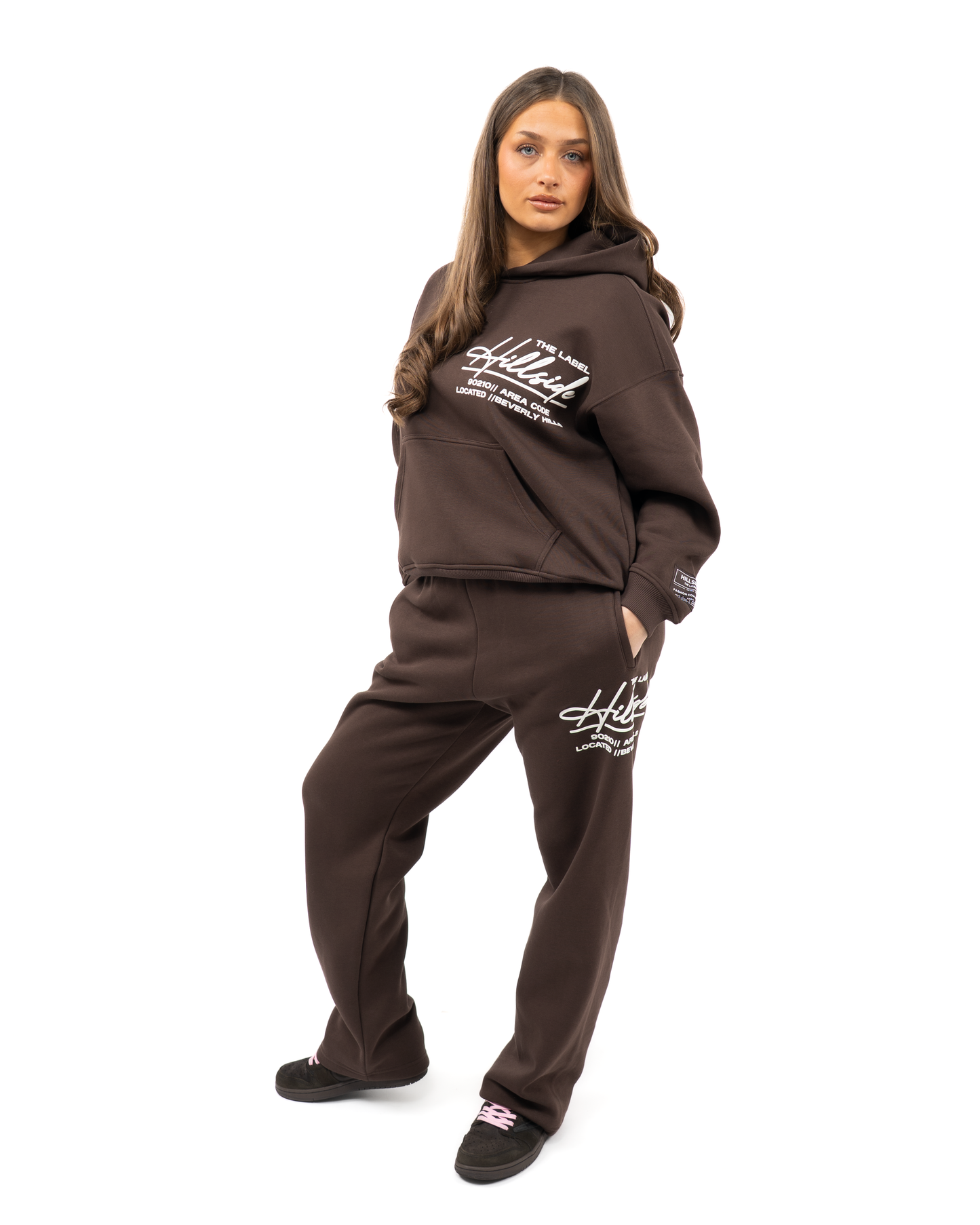 Beverly Hills Trainingspak Brown