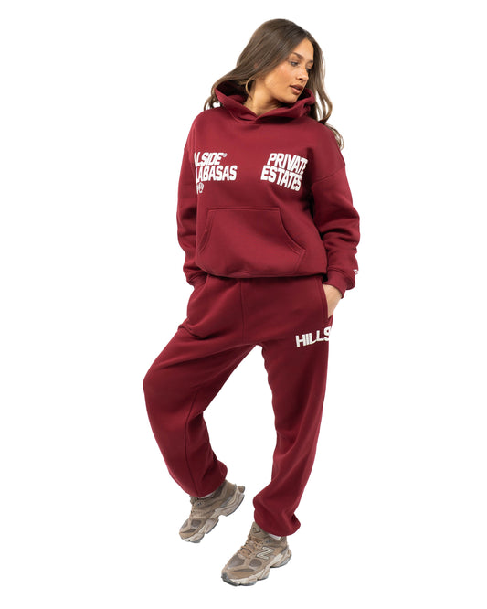 Calabasas Tracksuit Bordeaux