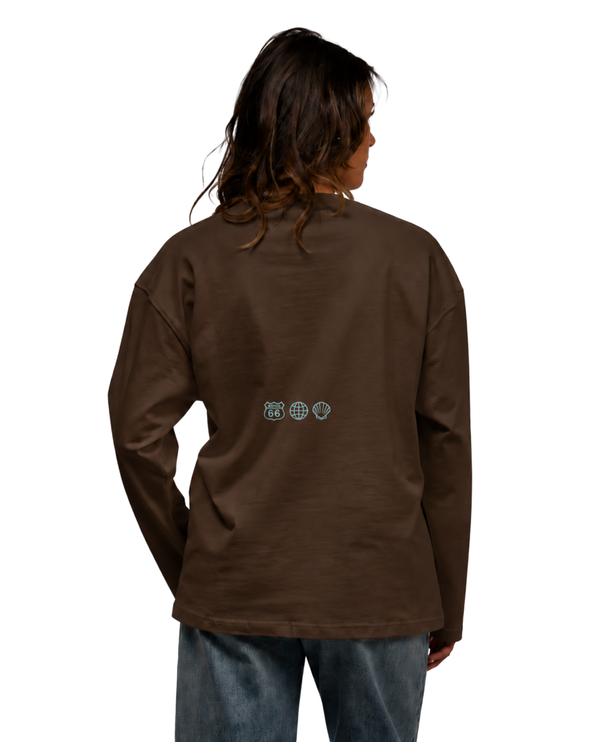 Destroyed Longsleeve Brown Tiffany Pre Order