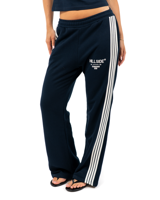 Stripe Track Pants Blue