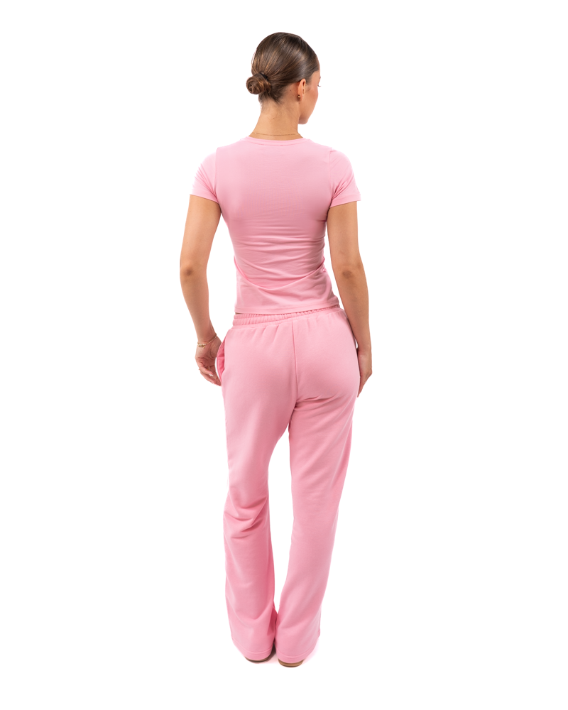 Stripe Track Pants Pink