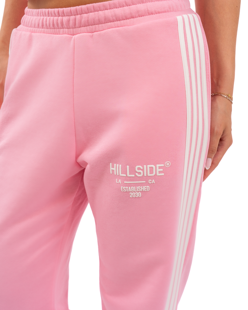 Stripe Track Pants Pink