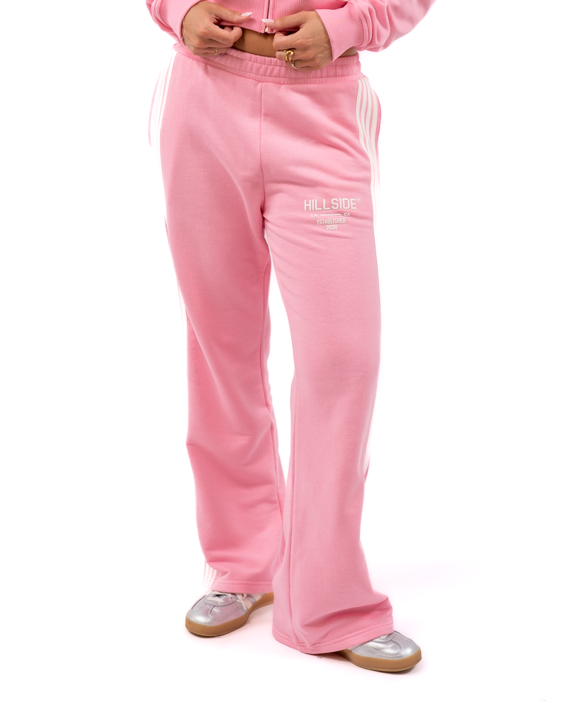 Stripe Track Pants Pink