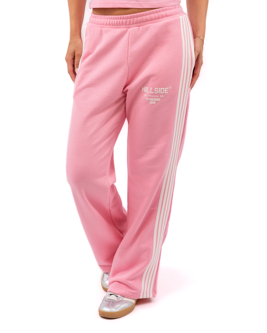 Stripe Track Pants Pink