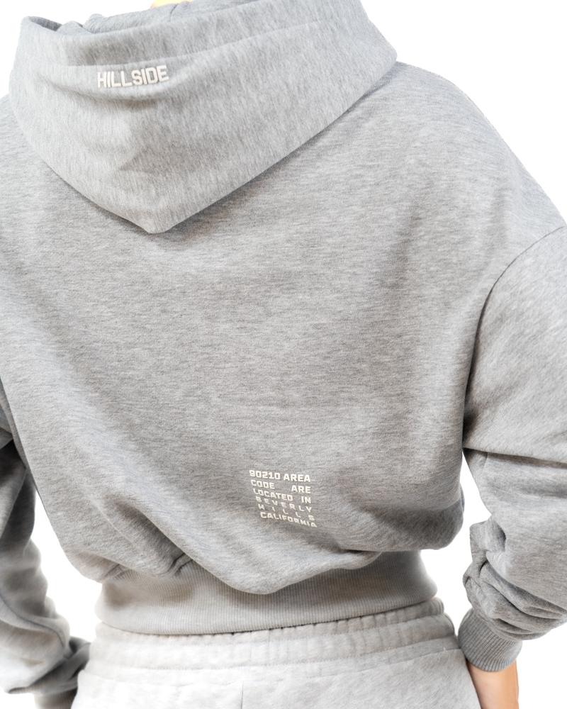 Stripe Track Vest Grey Melange