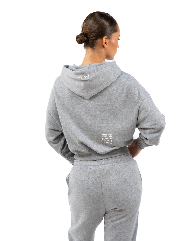 Stripe Track Vest Grey Melange