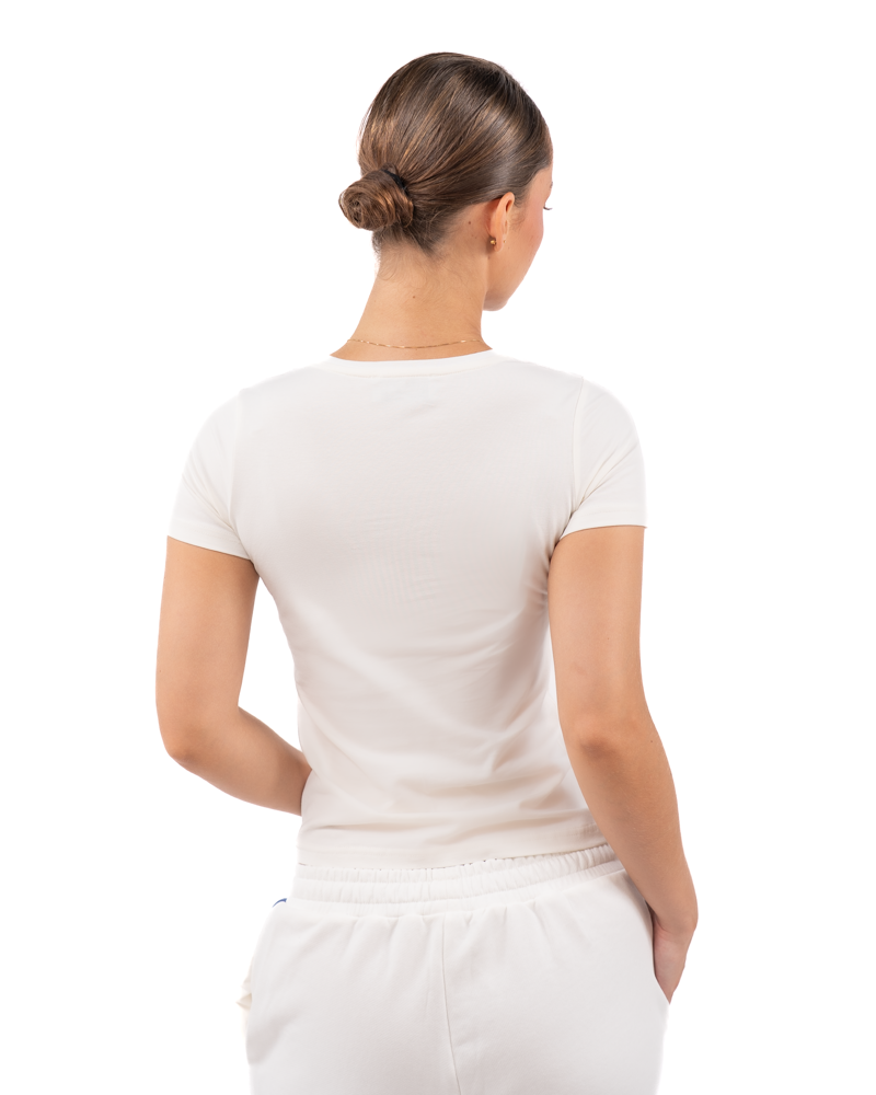 Cropped T-Shirt Off White