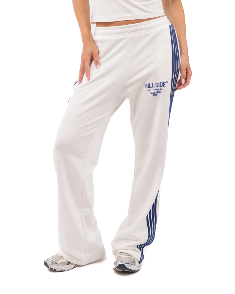 Stripe Track Pants Off White