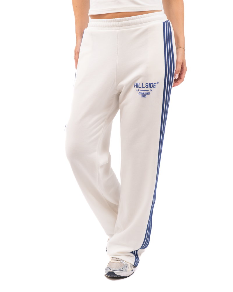 Stripe Track Pants Off White